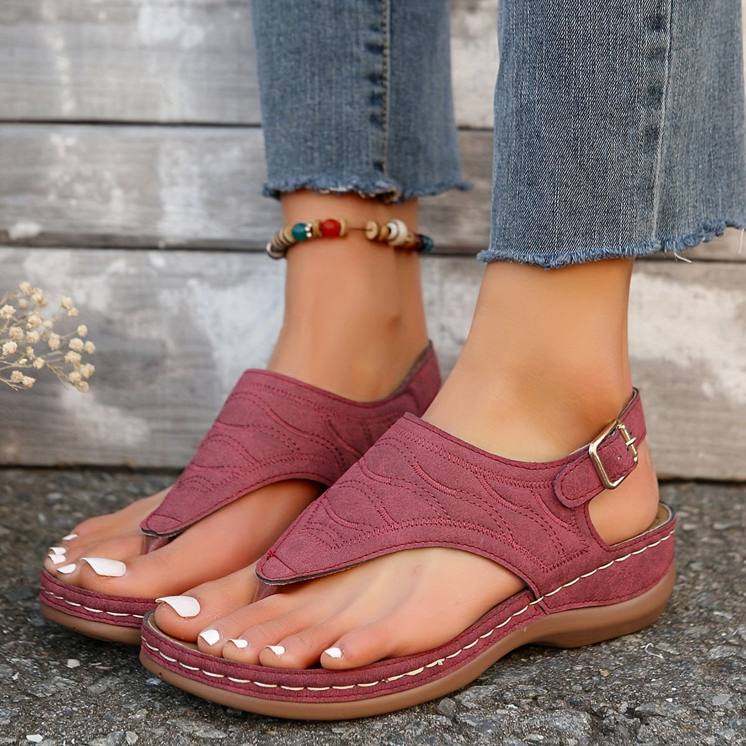 Sandalias ortopédicas casuales y cómodas