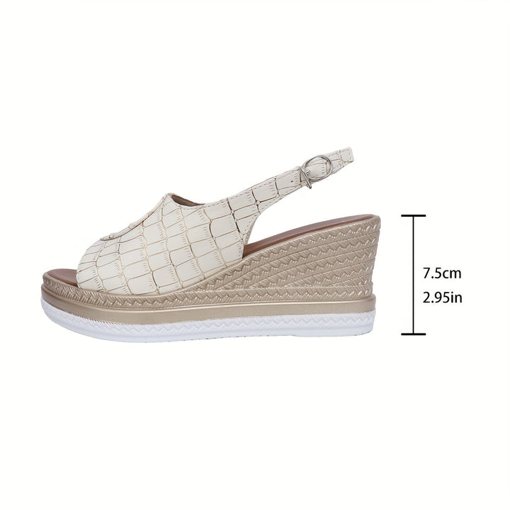Elevated Casual Wedge Sandals