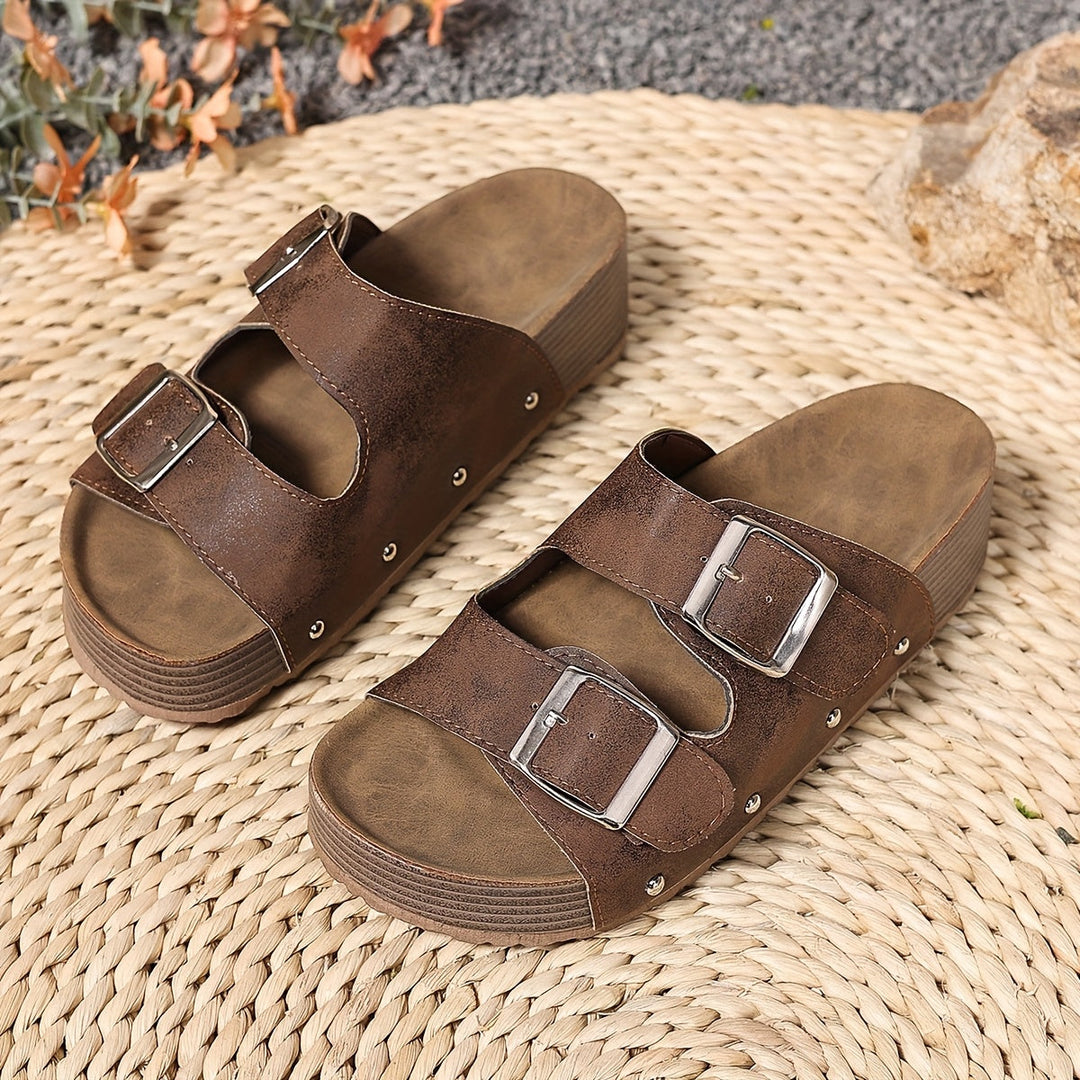 Sandalias planas minimalistas