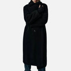 Cappotto Teddy lungo doppiopetto da donna