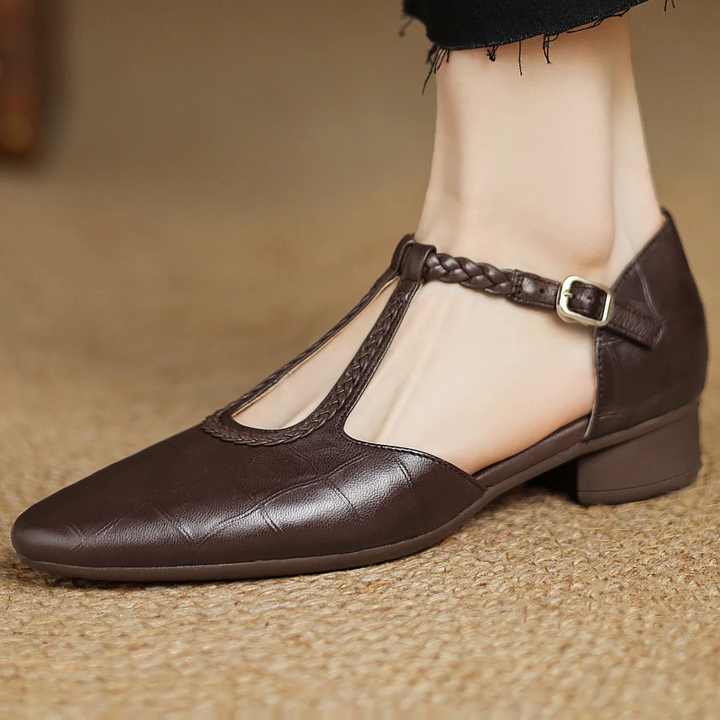 Pointed Toe Mary Jane Flats