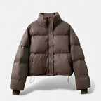 Chaqueta acolchada corta para mujer