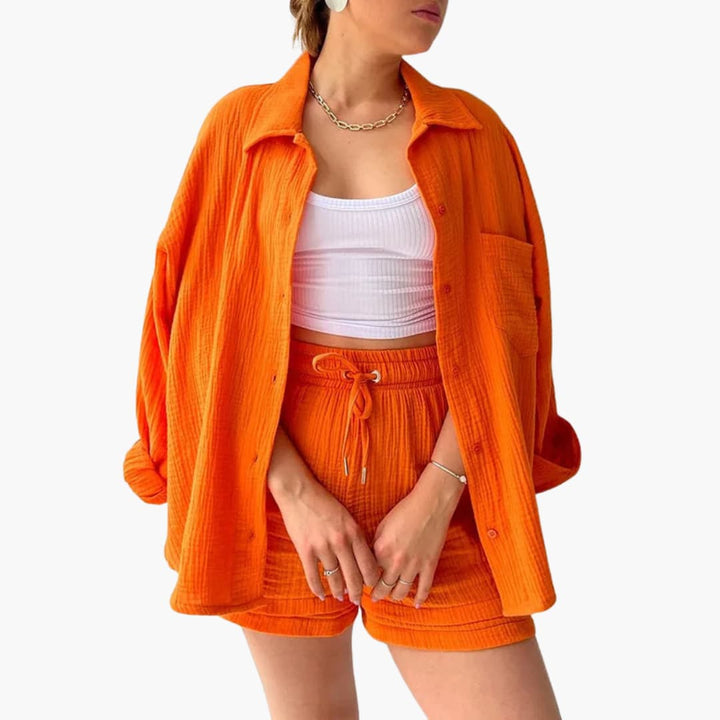 Conjunto a juego estilo relajado y chic