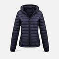 Giacca casual leggera con cappuccio da donna