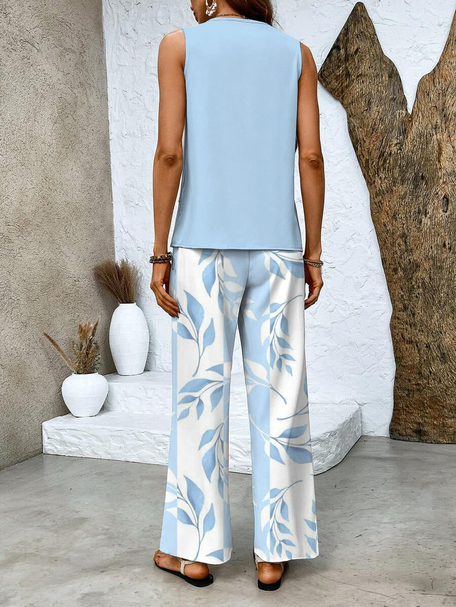 Conjunto de moda elegante de dos piezas