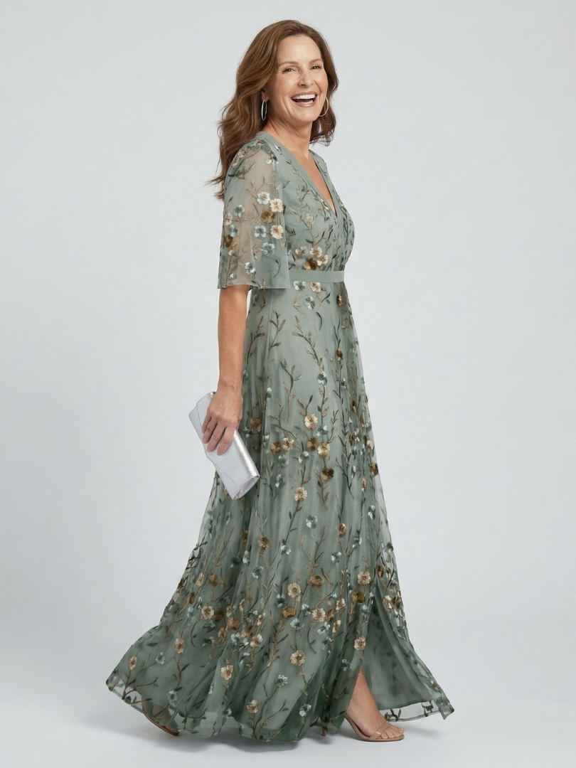 Halter Floral Flow Maxi Dress