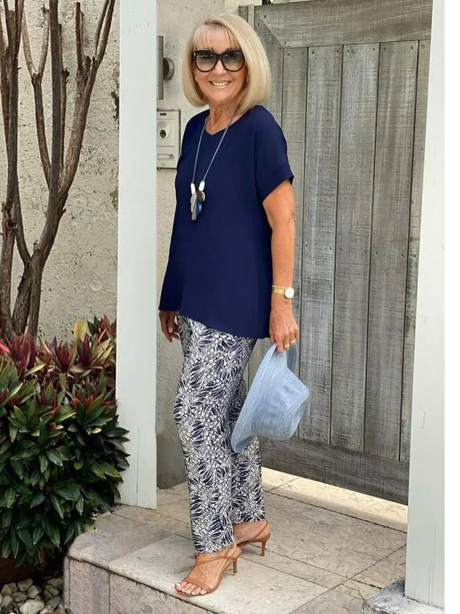 Coastal Inspired Two-Piece Set