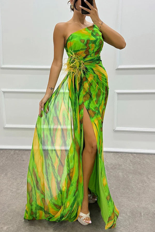 Elegant Maxi Dress for Formal Wedding Guests