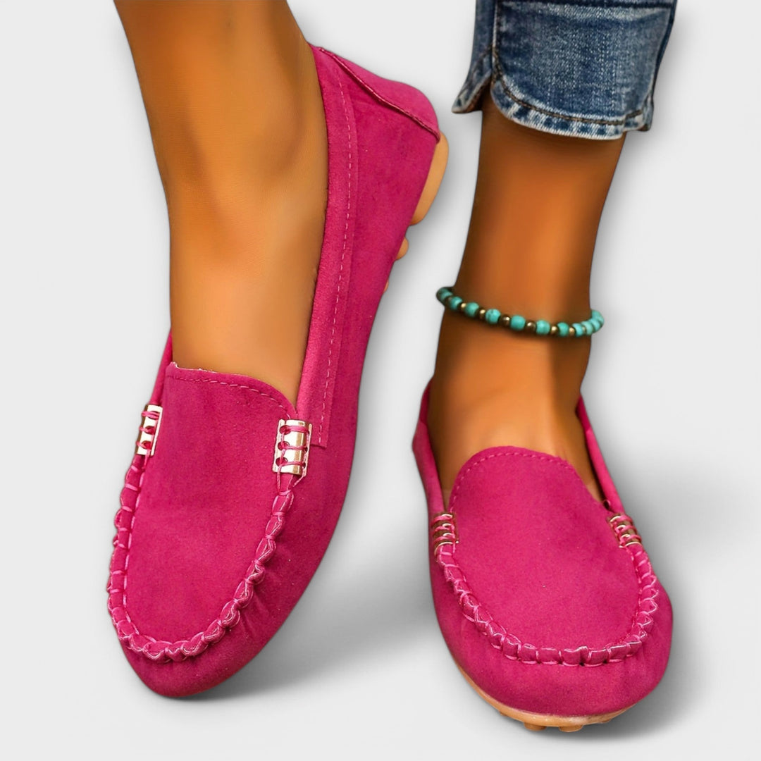 Mocasines tipo mocasín sin cordones