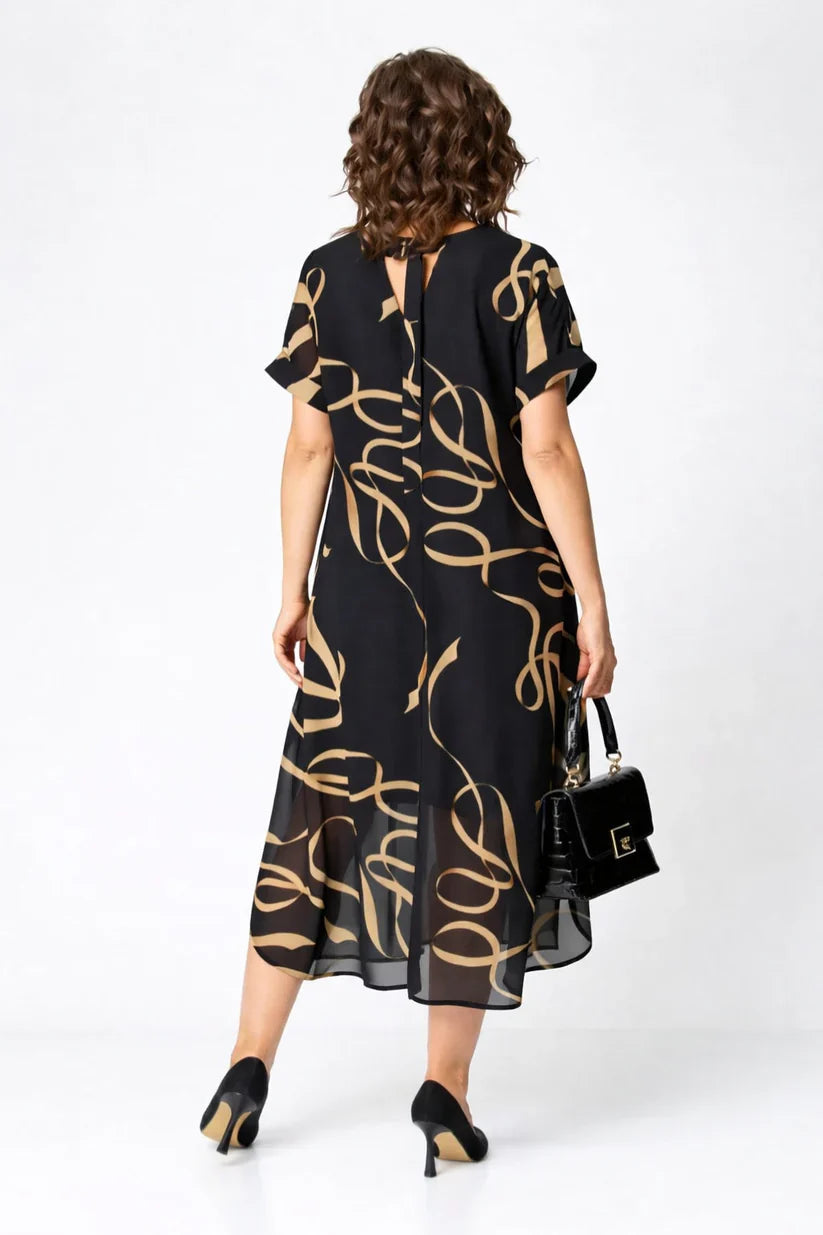 Cozy Knit Dress with Relaxed Fit