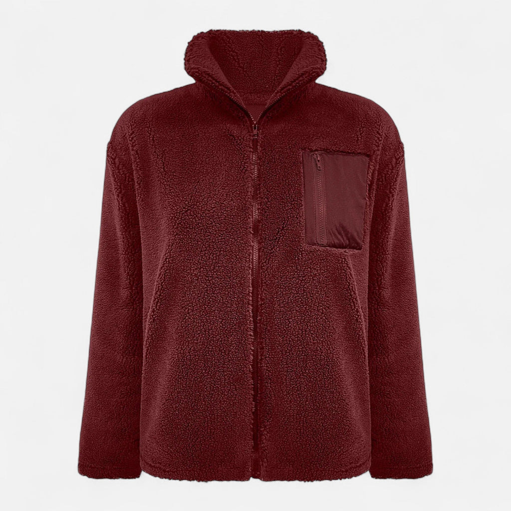 Cappotto Teddy in Pile Heritage da Donna