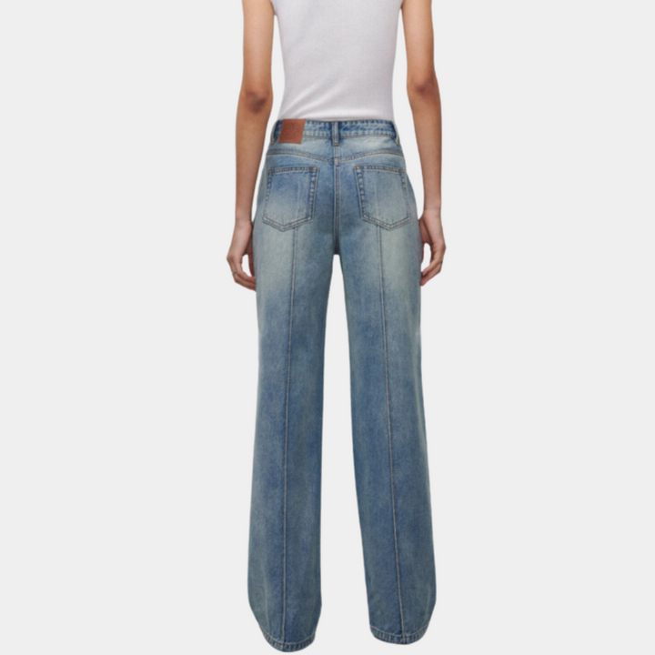 Casual Denim Everyday Straight Leg Jeans for Women