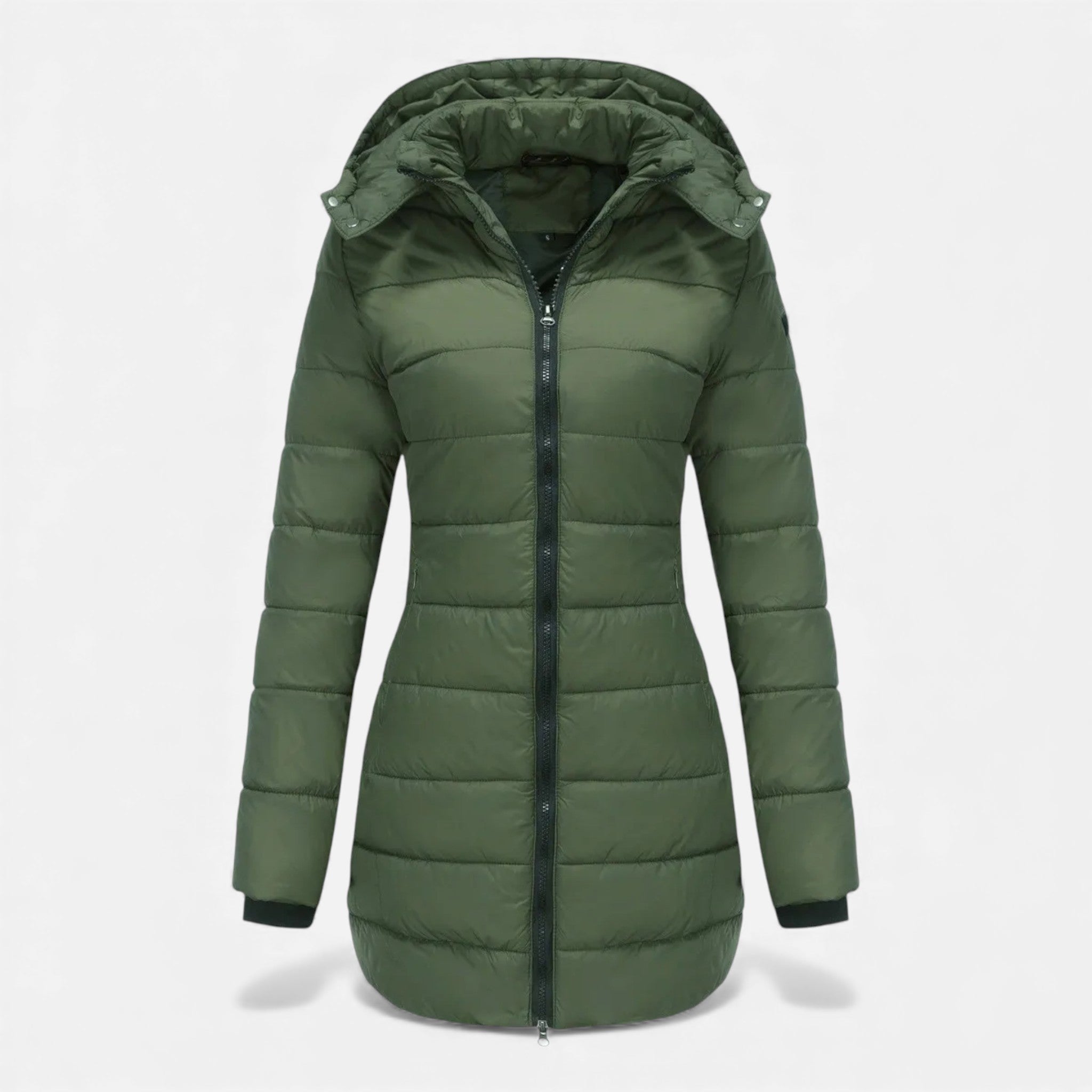 Women's Quilted Cotton Blend Autumn Winter Jacket