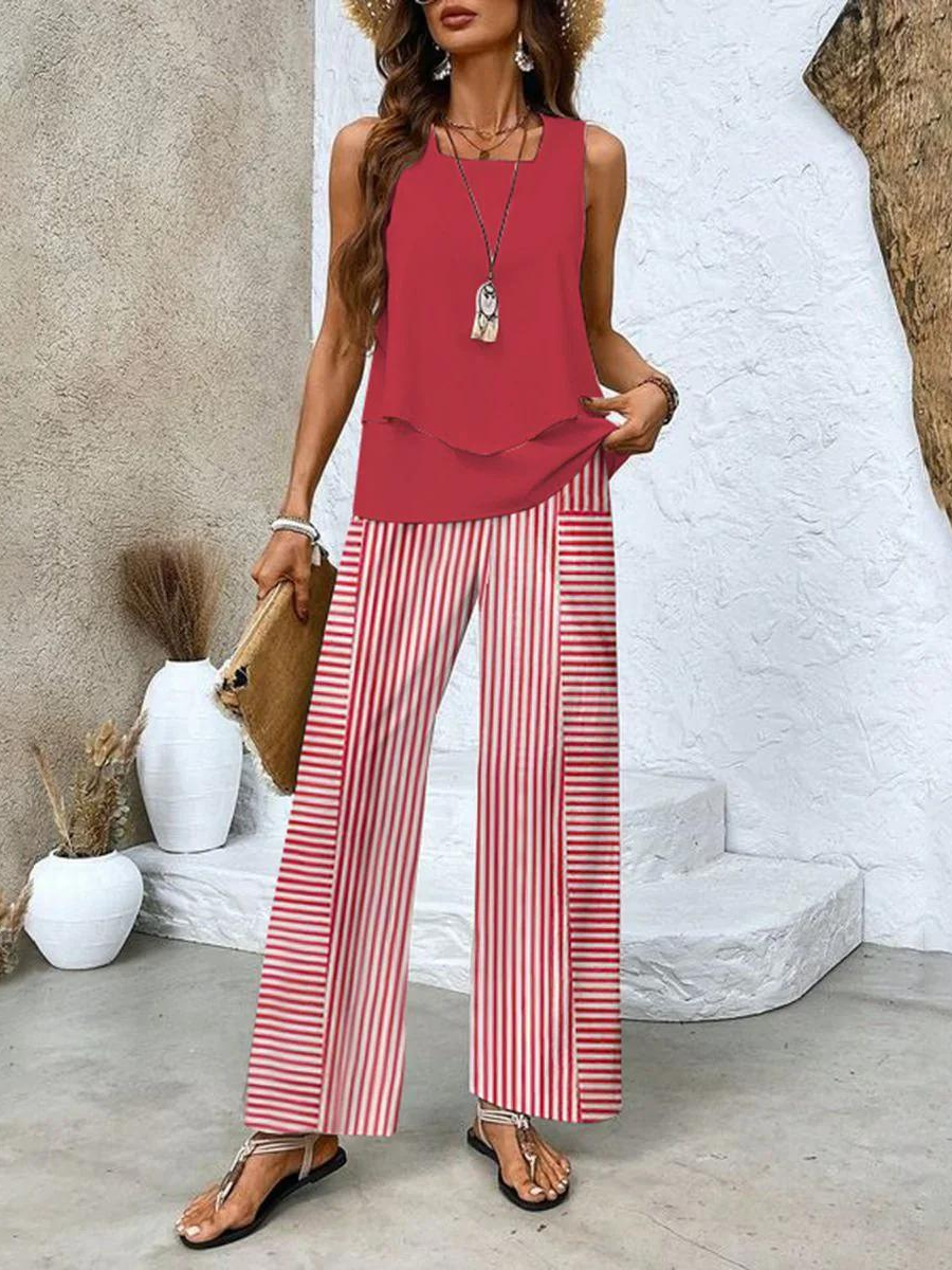 Elegant Summer Two-Piece Set