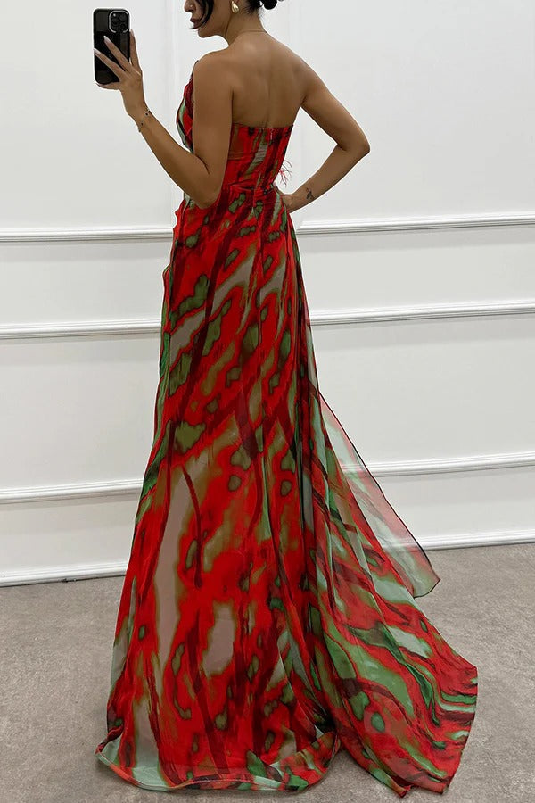 Elegant Maxi Dress for Formal Wedding Guests