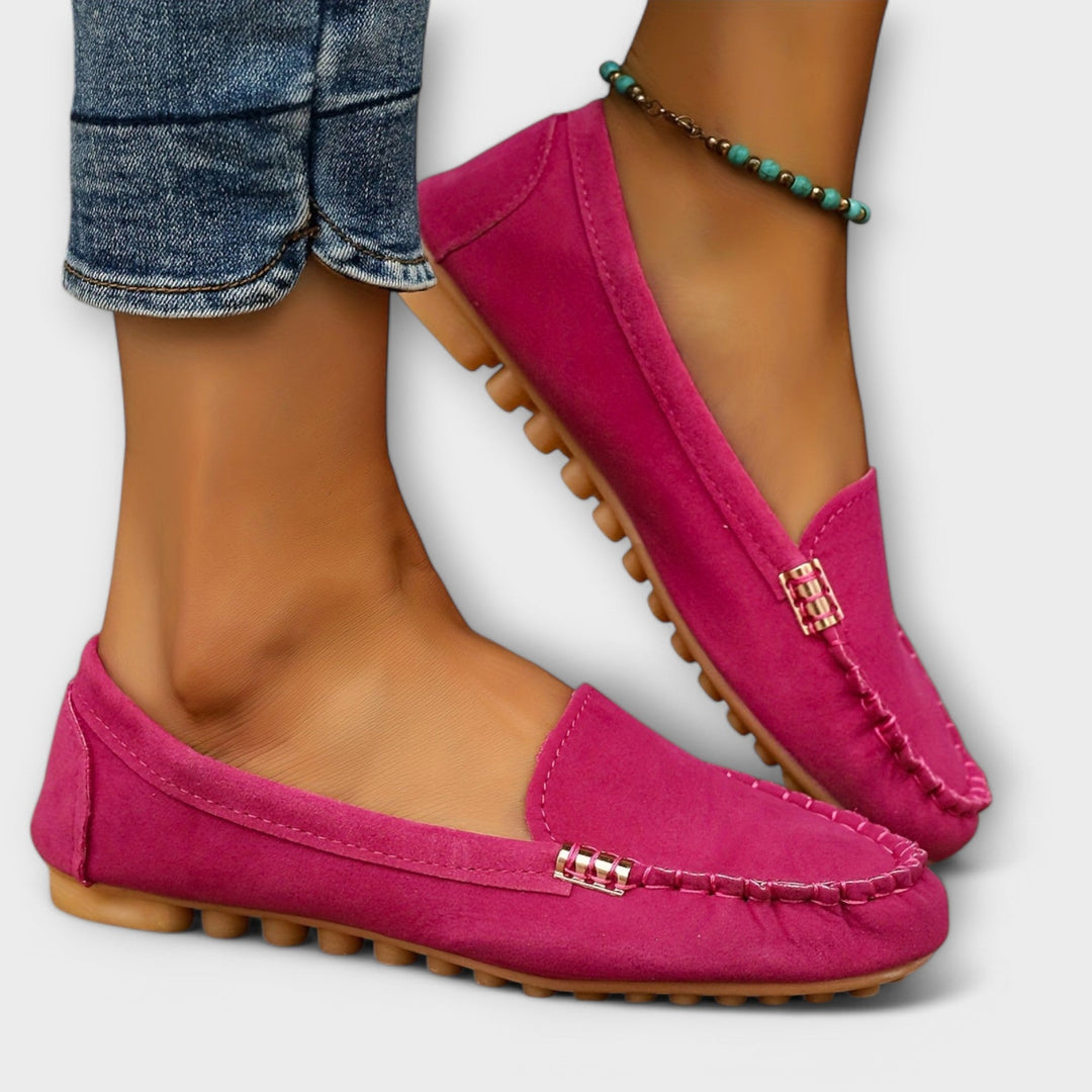 Mocasines tipo mocasín sin cordones