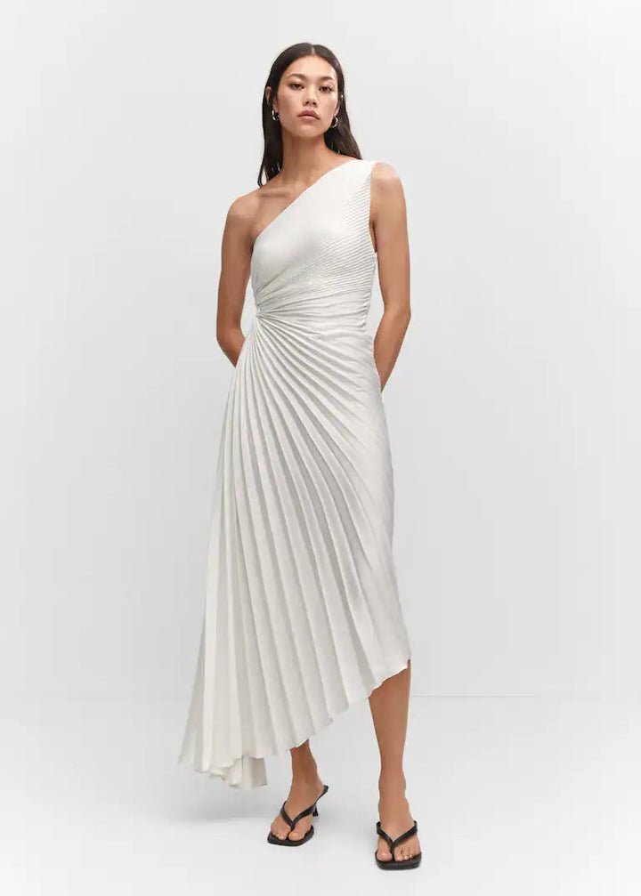 Luxurious Evening Party Asymmetric Maxi Dress for Women