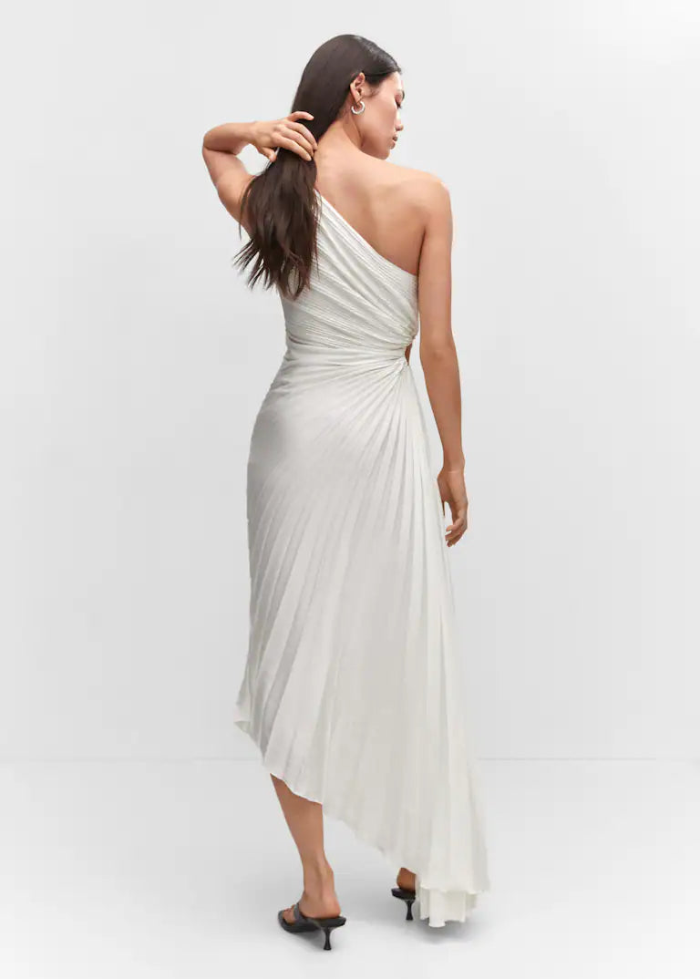 Luxurious Evening Party Asymmetric Maxi Dress for Women