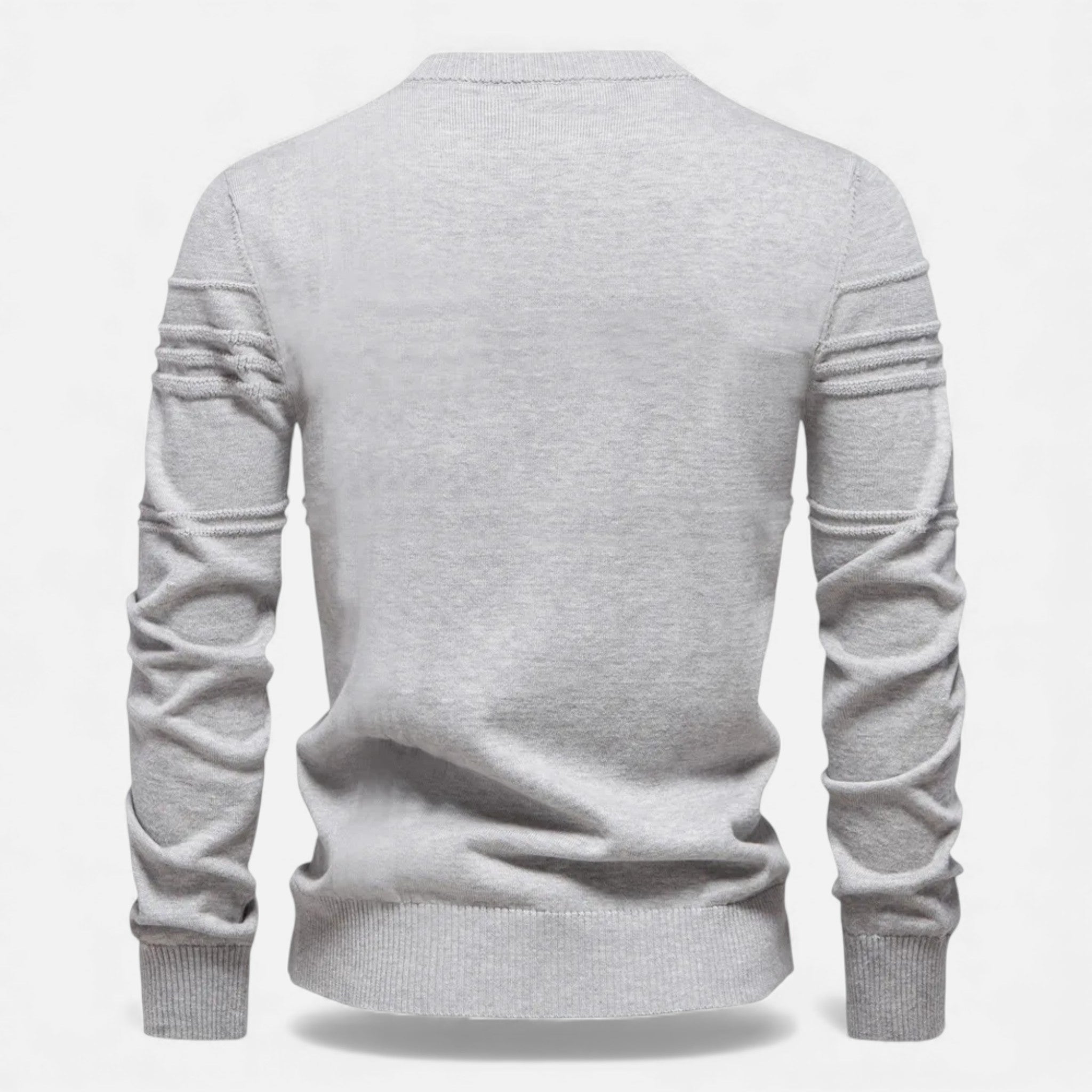 Maglione da uomo slim fit in maglia strutturata