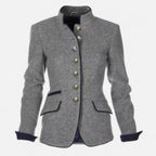 Blazer doppiopetto da donna in lana