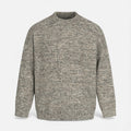 Maglione da uomo effetto lana con scollo rotondo