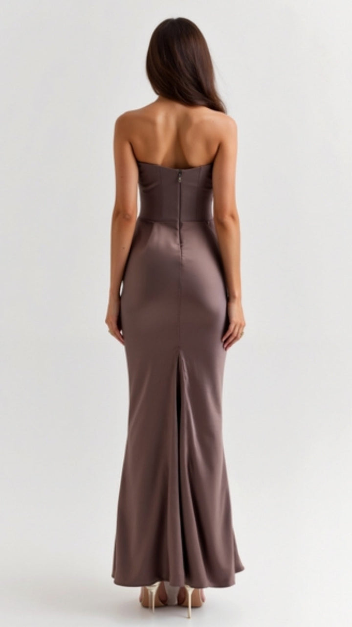 Timeless Elegant Soft-touch Maxi Wedding Guest Dress for Women