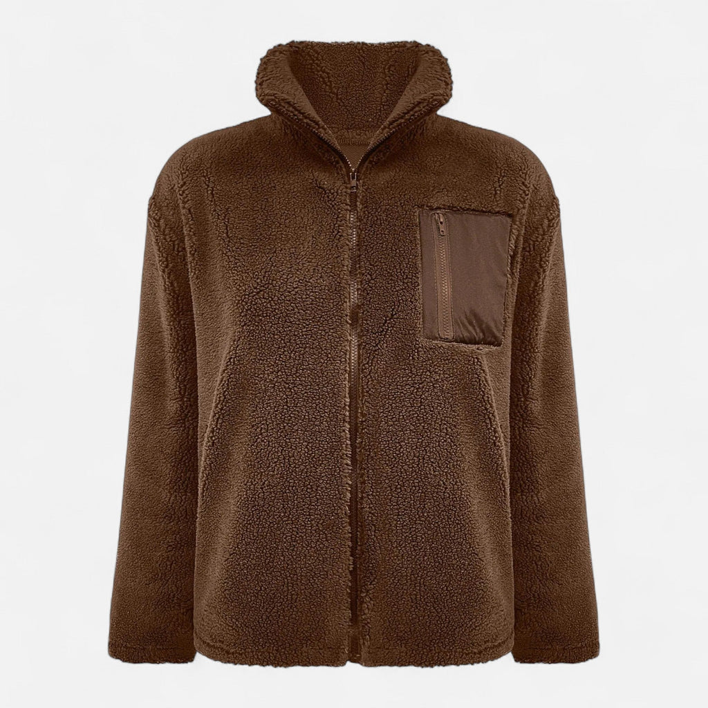 Cappotto Teddy in Pile Heritage da Donna