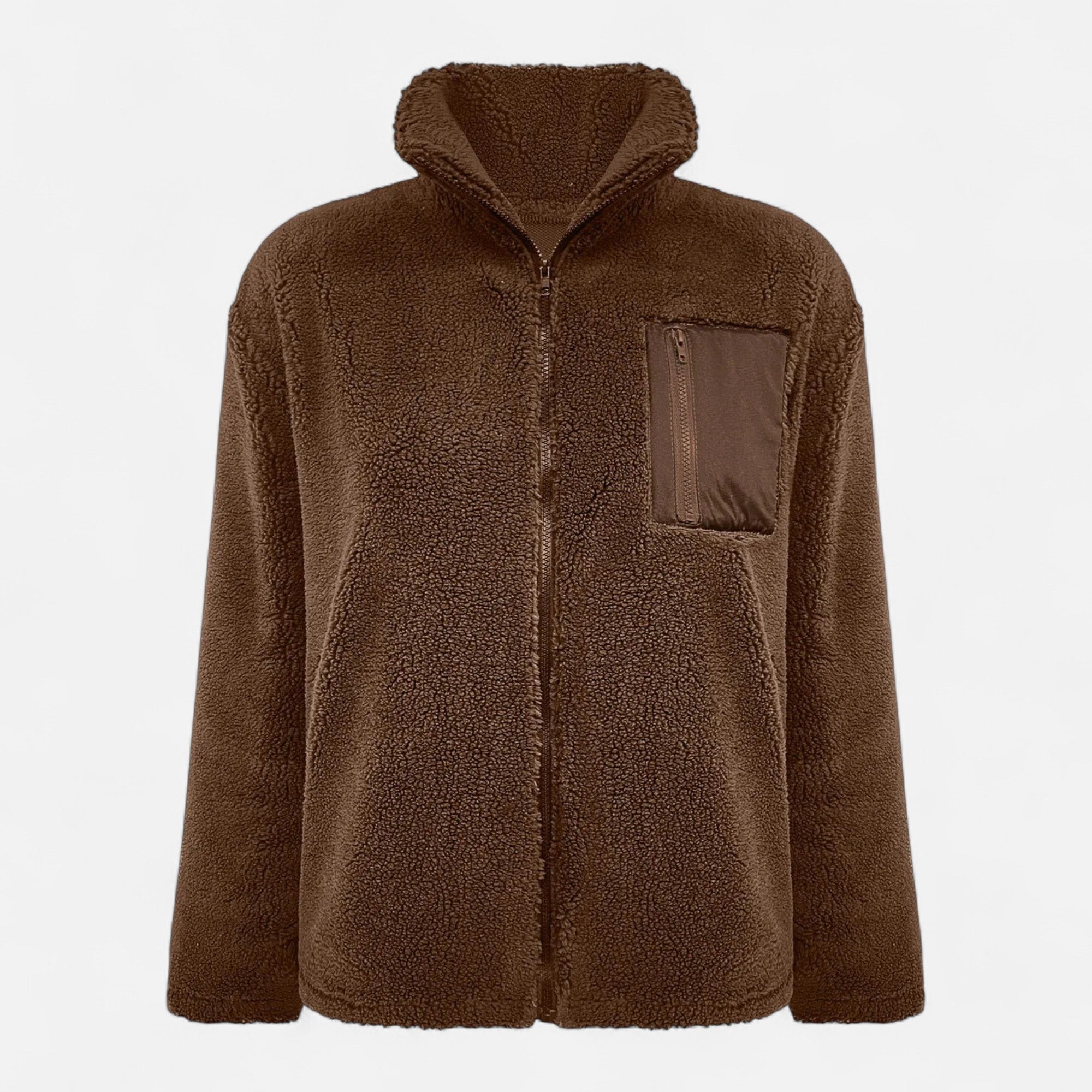 Cappotto Teddy in Pile Heritage da Donna