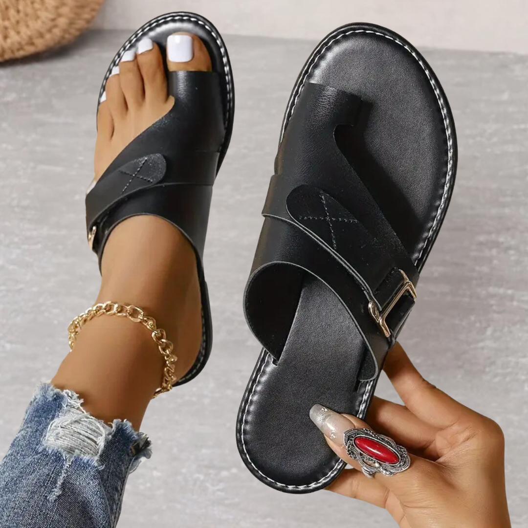 Sandalias ortopédicas con cojín suave