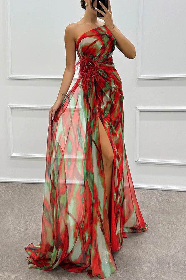 Elegant Maxi Dress for Formal Wedding Guests