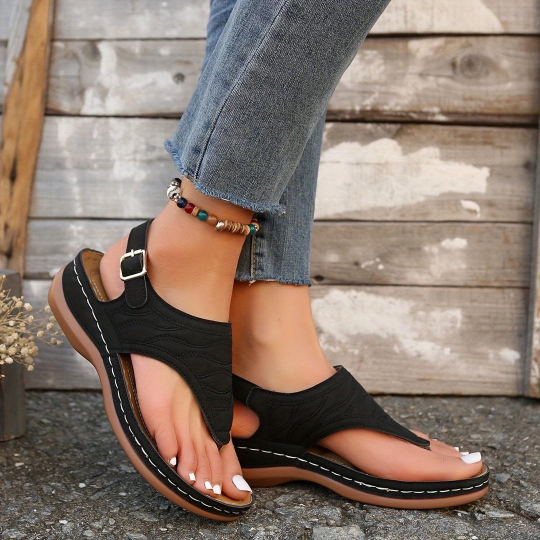 Sandalias ortopédicas casuales y cómodas