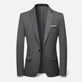 Blazer formale da uomo monopetto