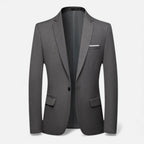 Blazer formale da uomo monopetto
