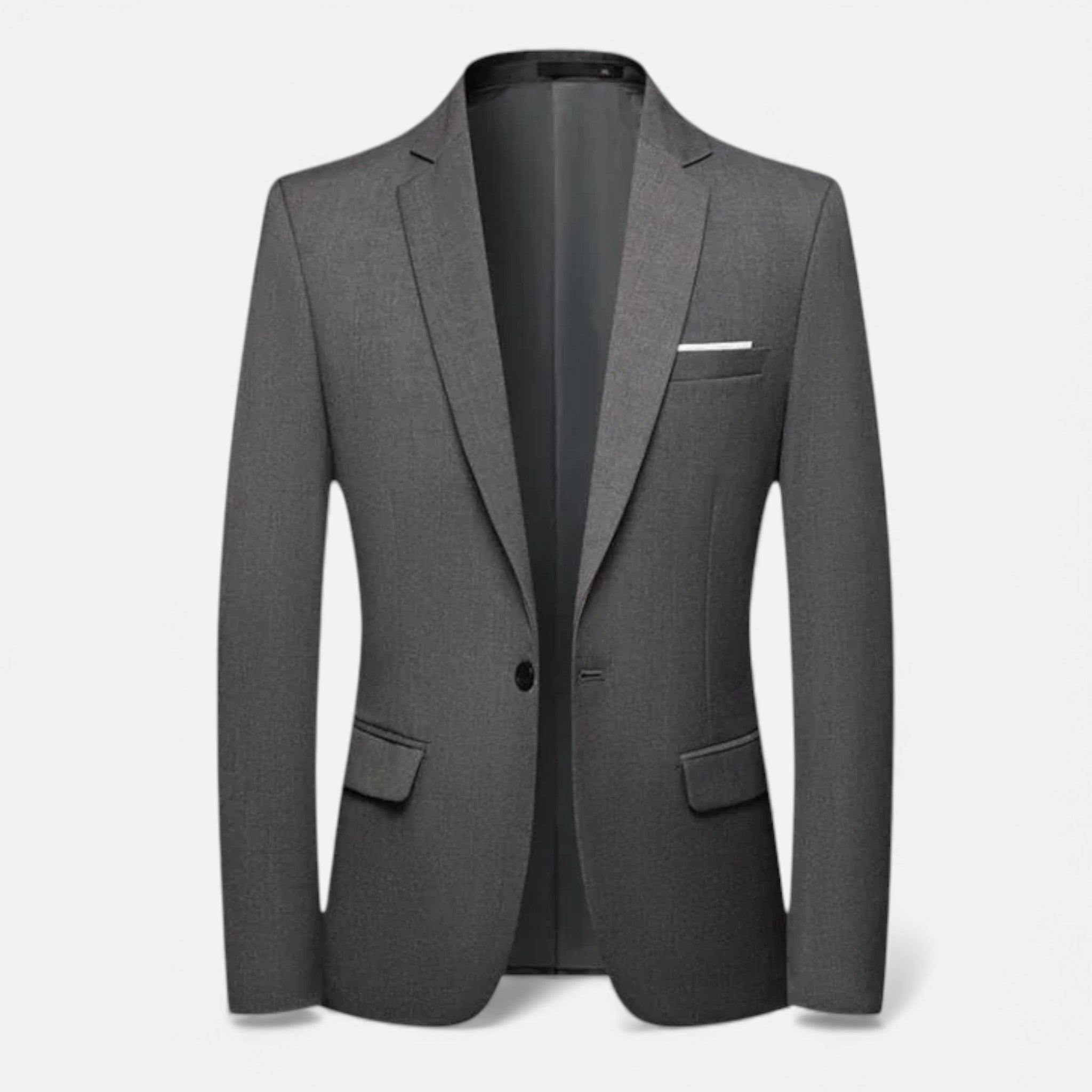 Blazer formale da uomo monopetto