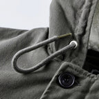 Cappotto in pile di agnello con cappuccio da uomo per l'inverno