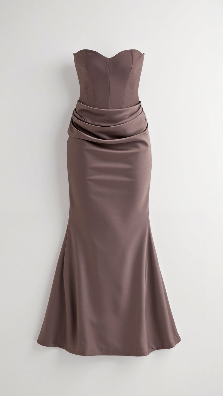 Timeless Elegant Soft-touch Maxi Wedding Guest Dress for Women