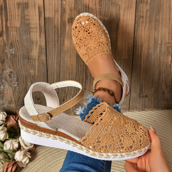 Sandalias ortopédicas con correa ajustable para mujer