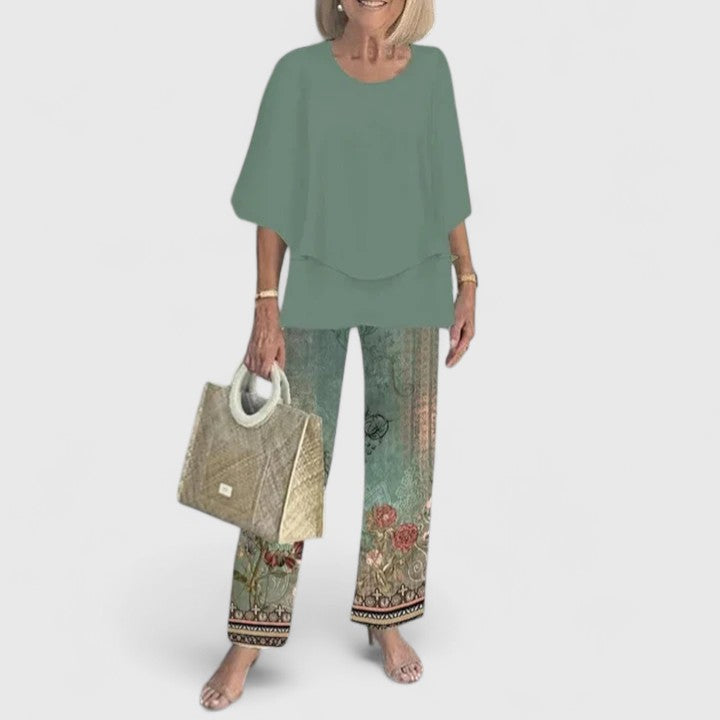 Coordinated Two-Piece Outfit Set