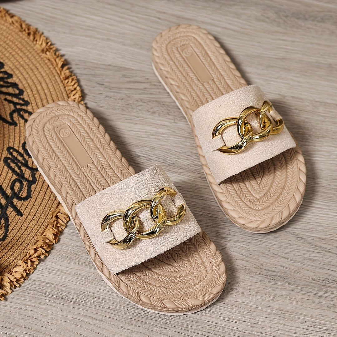 Sandalias de comodidad con suave acolchado