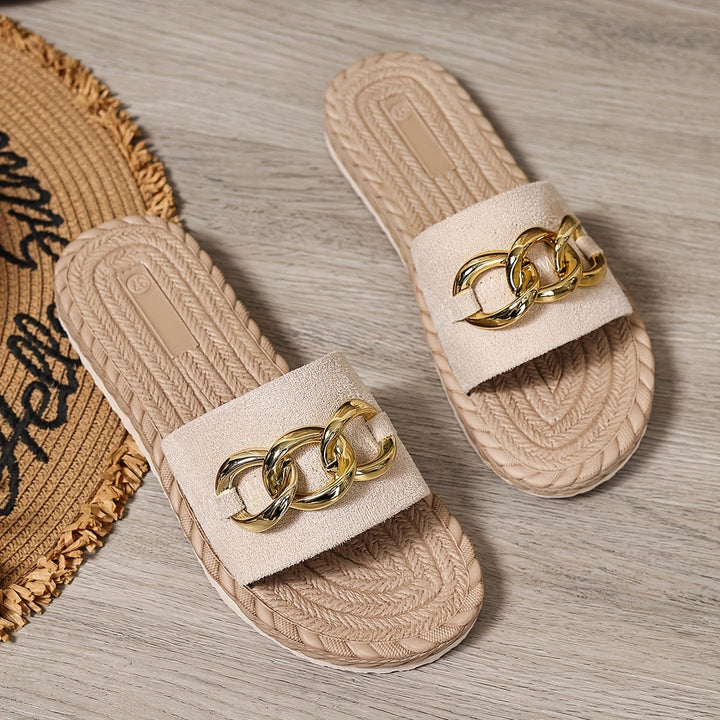 Sandalias de comodidad con suave acolchado
