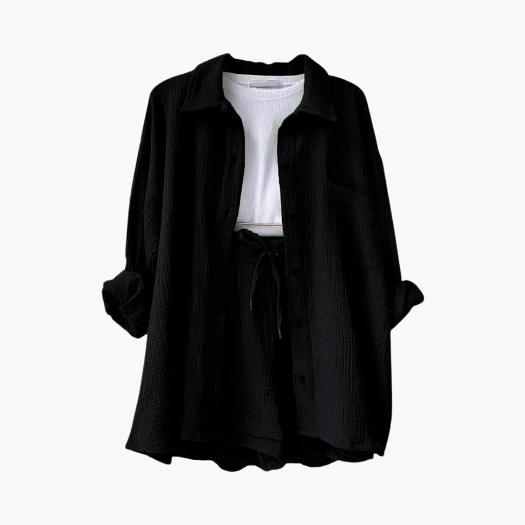 Conjunto a juego estilo relajado y chic
