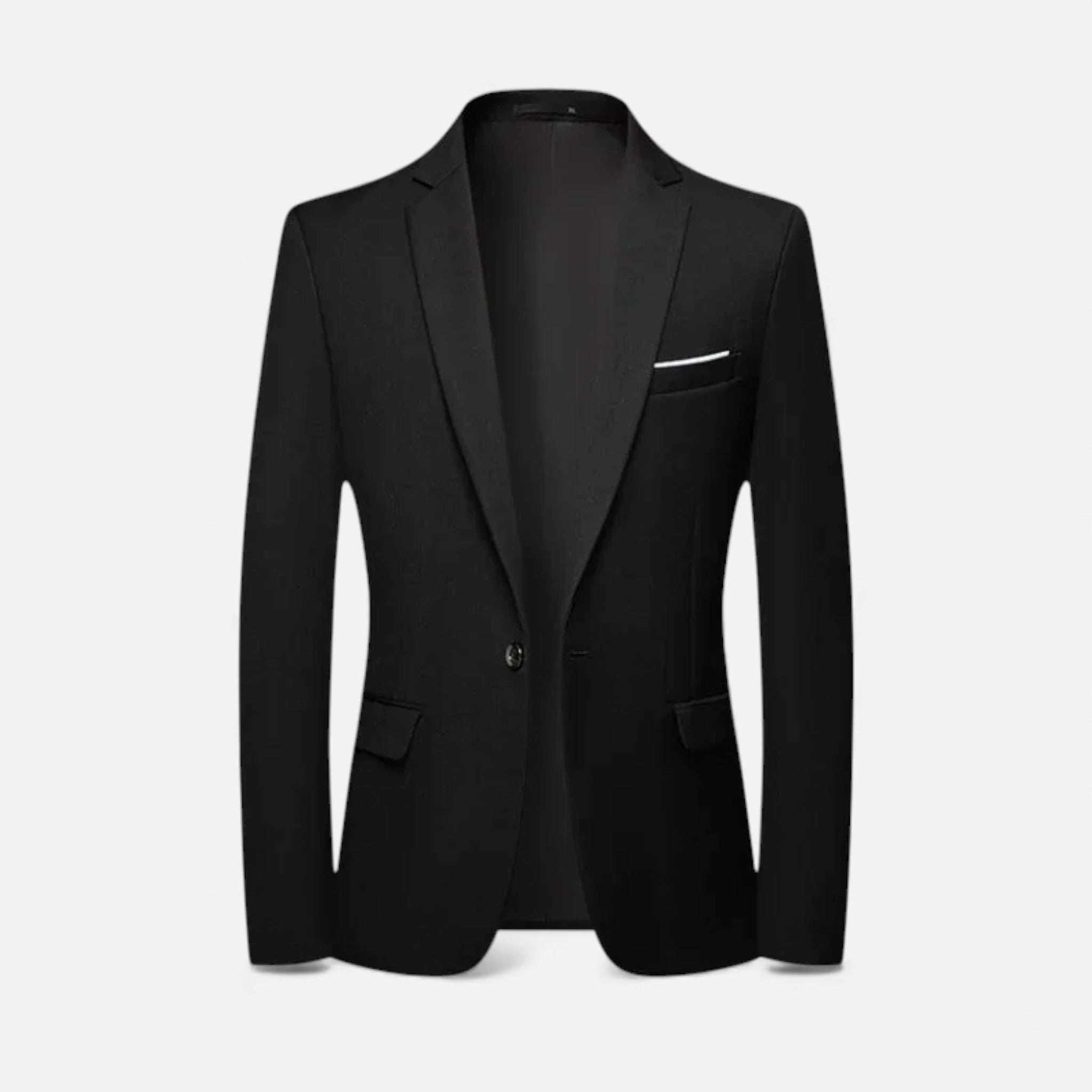 Men's Single-Breasted Formal Blazer