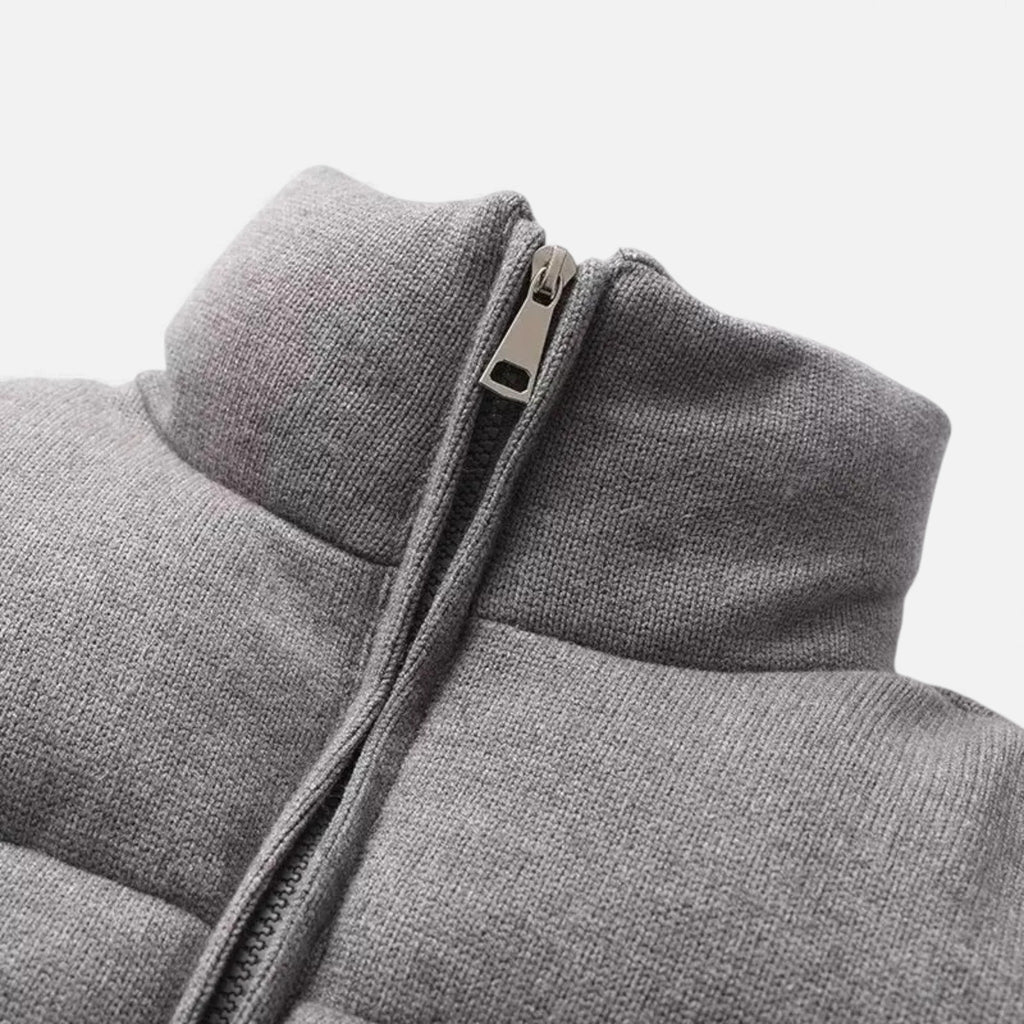 Giacca da donna in stile cotone lavorata a maglia