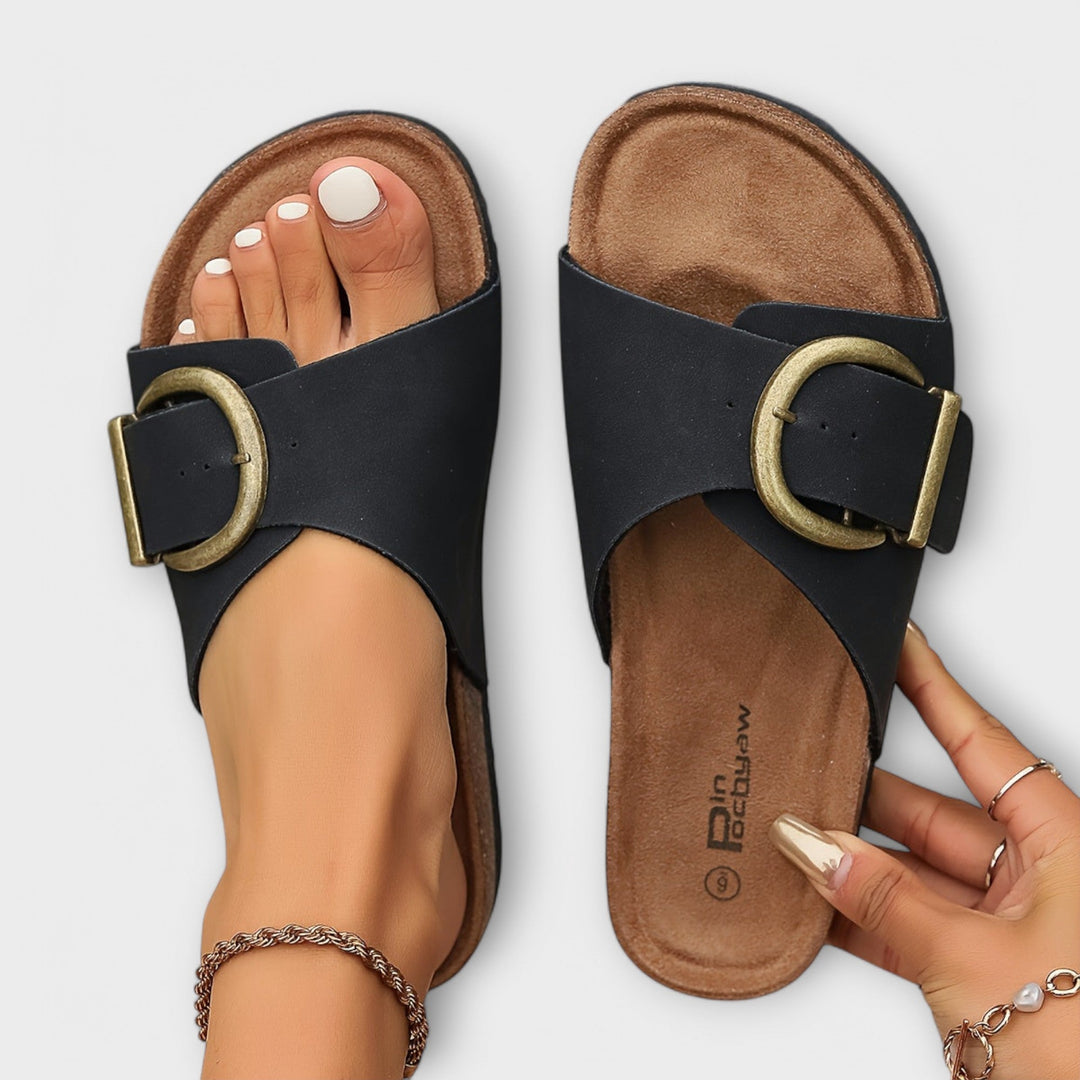Sandalias cómodas y elegantes con suela flexible