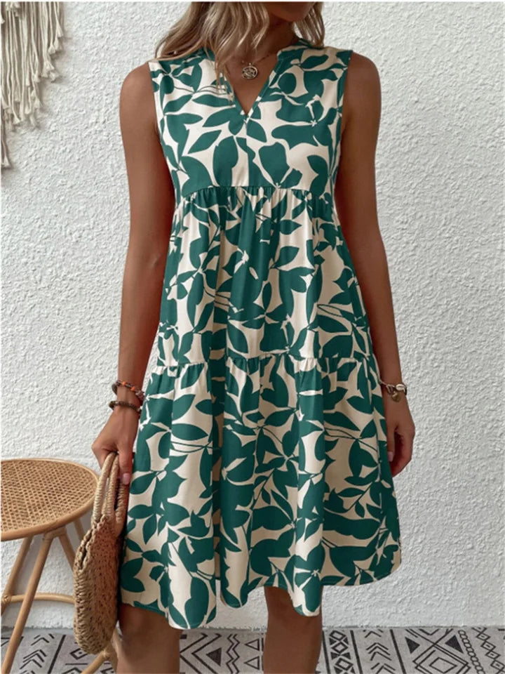 Blooming Flowy Mini Dress