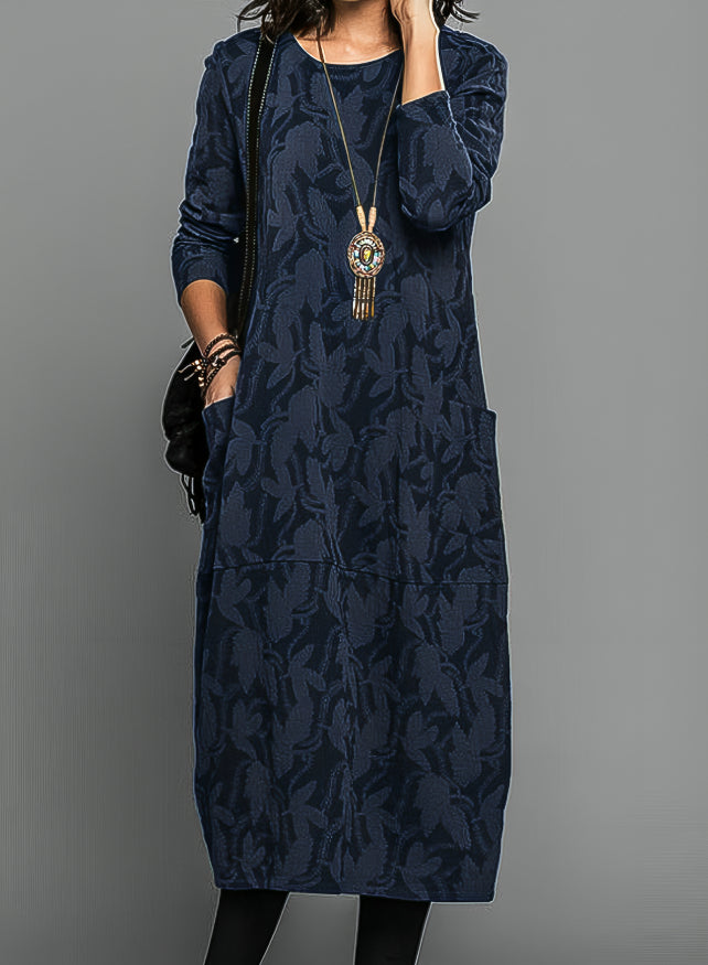 Women's Stylish Occasion Printed Midi Wedding Guest Dresses
