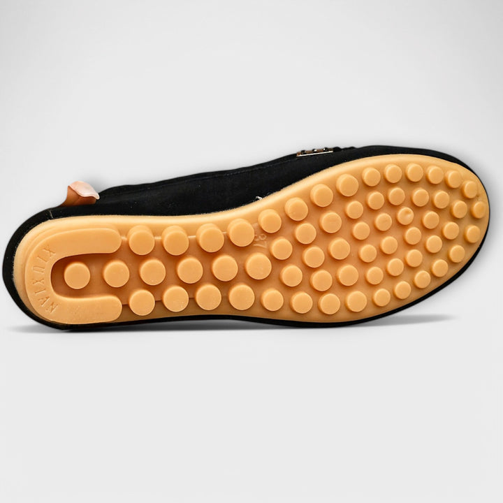 Mocasines tipo mocasín sin cordones