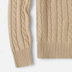 Maglione da uomo in misto cotone – Stile classico con scollo rotondo