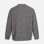 Maglione da uomo effetto lana con scollo rotondo