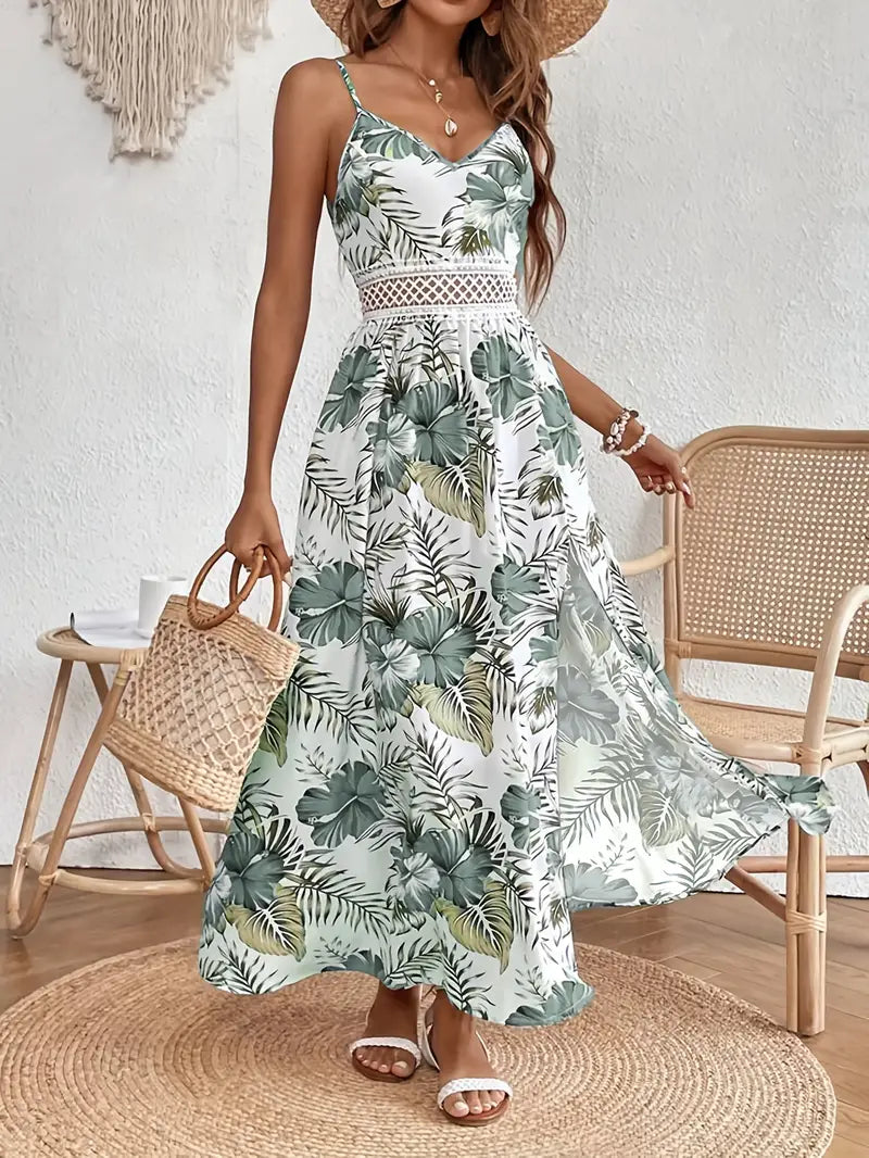 Floral Midi Dress for Summer Wedding Guests